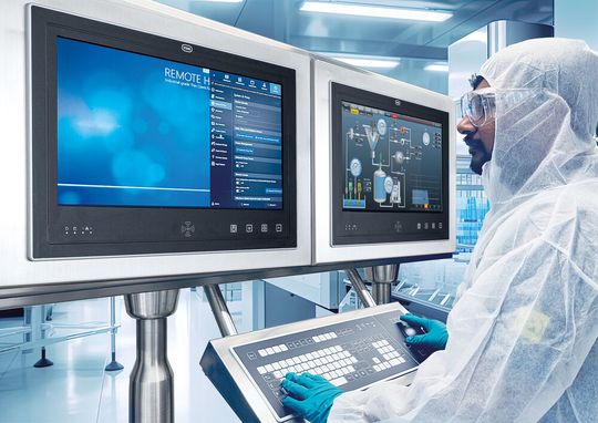 Die neuen Multimonitor- oder Keyboard-Sharing-Lösungen optimieren Produktiosprozesse.(Bild:  R. Stahl)