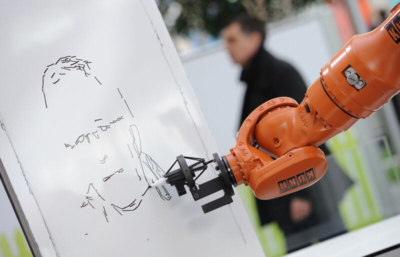 Roboter als Künstler (Archiv: Vogel Business Media)