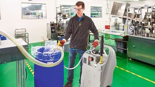 Mit dieser Lösung zeigt Lutz Pumpen erneut seine anwendungsorientierte Fokussierung beim mobilen Chemikalien-Transfer. (Lutz; ©zhu difeng - stock.adobe.com)