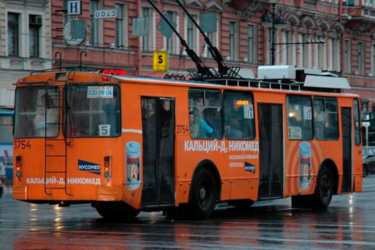Deutlich weniger protzig fällt das Busfahren in der Hauptstadt Moskau aus. (Foto: press-inform)