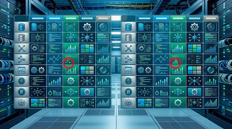Mit AccessDiff lassen sich Unterschiede zwischen Datenbankobjekten, Datenbeständen und Code-Modulen analysieren.(Bild:  Gemini / KI-generiert)