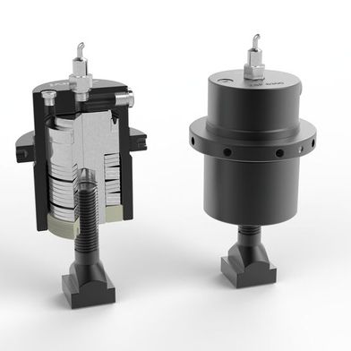 Jakob Antriebstechnik will hier mal klarstellen, welche attraktiven Möglichkeiten sich bei der Anwendung von hydromechanischen Federspannzylindern der Baureihe ZSF für den Nutzer bieten ... (Bild: Jakob Antriebstechnik)