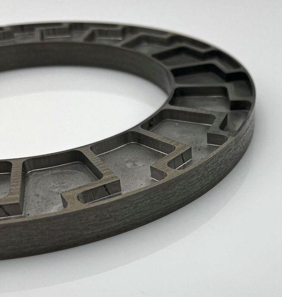 Gewickeltes Rotorpaket für einen Axialflussmotor (Bild: SWD AG)