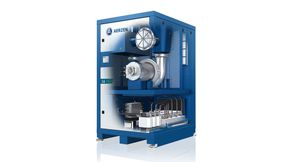 Aerzen Turbogebläse stehen für unschlagbare Energieeffizienz, äußerste Kompaktheit, maximale Langlebigkeit und niedrigste Lebenszykluskosten
 (Bild: Aerzen)