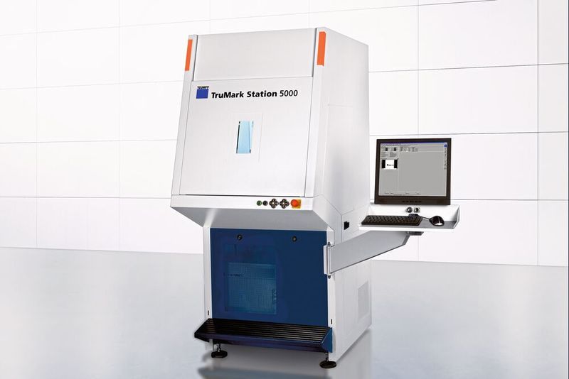 Beschriftungslaser Trumark Station 5000 von Trumpf. (Trumpf)