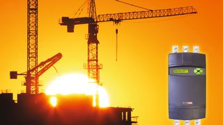 Die Stromrichter JLX für Schleifringläufermotoren ermöglichen eine digitale Motoransteuerung für Kräne. Bild: Sprint Electric (Archiv: Vogel Business Media)