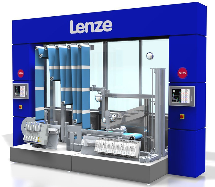 Lenze zeigt Motion Centric Automation
