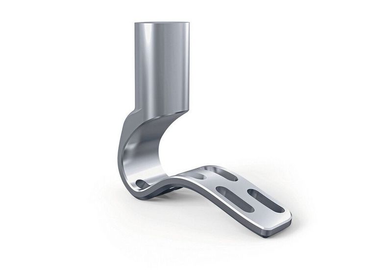 Prothesenfuss aus Aluminium. (DMG Mori)