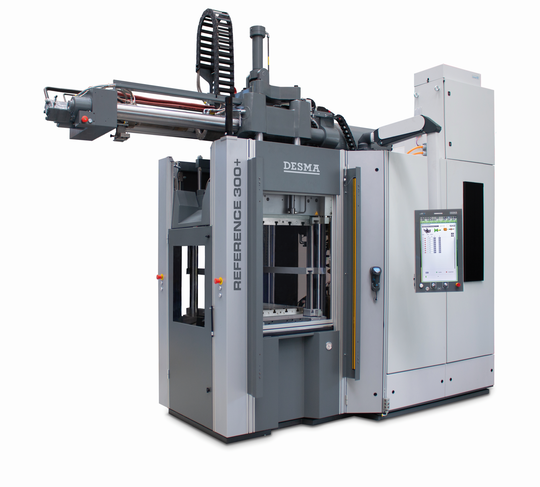 Die neue Reference 300+ mit verbesserter Ergonomie und erhöhter Produktivität.(Bild:  Desma)