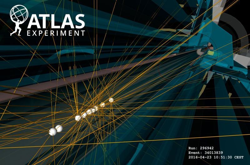 Der LHC am Cern soll helfen, fundamentale Fragen der modernen Physik, wie die nach dem Ursprung der Materie, zu beantworten. Das „Large Hadron Collider beauty“-(LHCb), das „A Toroidal LHC ApparatuS“ (ATLAS) und das Compact Muon Solenoid (CMS)-Experiment sind drei der vier Experimente, an denen derzeit am LHC geforscht wird. (Cern)