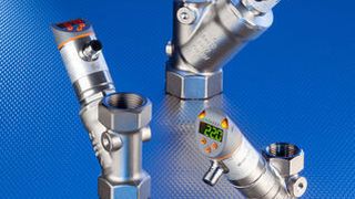 Neue Durchflusssensoren der Reihe SBY mit Mess-bereichen von 0,3 l…200 l. (Bild: ifm)