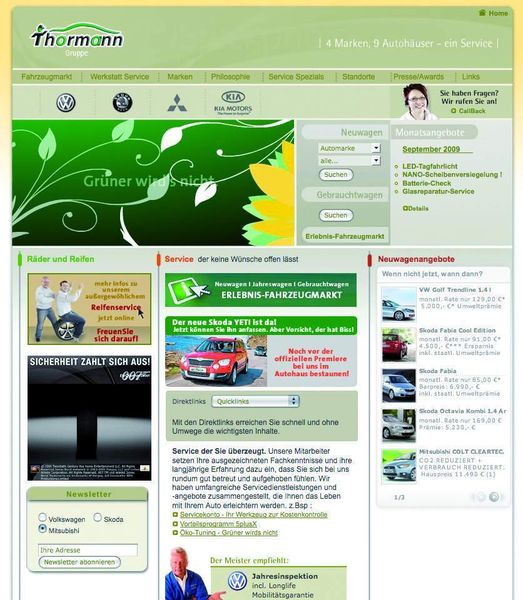 Der Internetauftritt unter www.mothor.de überzeugt durch einen hohen Informationsgehalt für seine Kunden. (Archiv: Vogel Business Media)