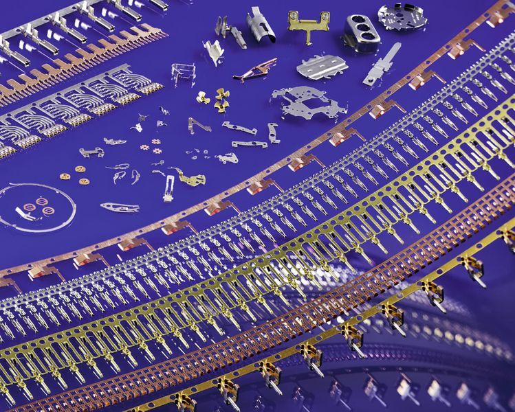 Die Stanzteileproduktion für Kunden aus der Elektro-, Telekommunikations-, Fahrzeug- und Uhrenindustrie ist neben dem Werkzeugbau eine wesentliche Unternehmenssäule bei Hölzel. (Bild: Hölzel Stanz- und Feinwerktechnik)