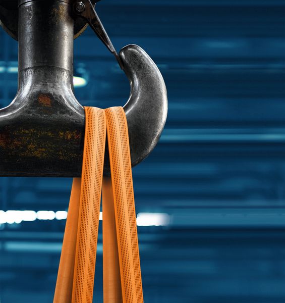 Auch textile Aufnahmemittel können überprüft und ausgetauscht werden. (Bild: Demag)