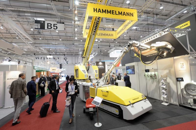 Impressionen von der SMM 2014: 50.000 Fachbesucher lockte die maritime Wirtschaft vom 9. bis 12. September 2014 nach Hamburg. (HMC/Hartmut Zielke)
