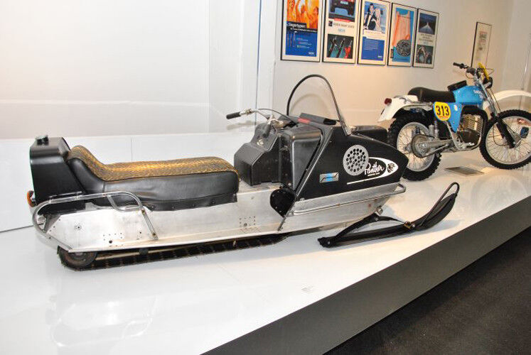 Der bekannte Snowmobil-Hersteller Polaris setzte bei seinem „Artic cat“ Ende der sechziger Jahre unter anderem auf Wankel-Motoren aus dem Hause F&S. (Foto: Dominsky)