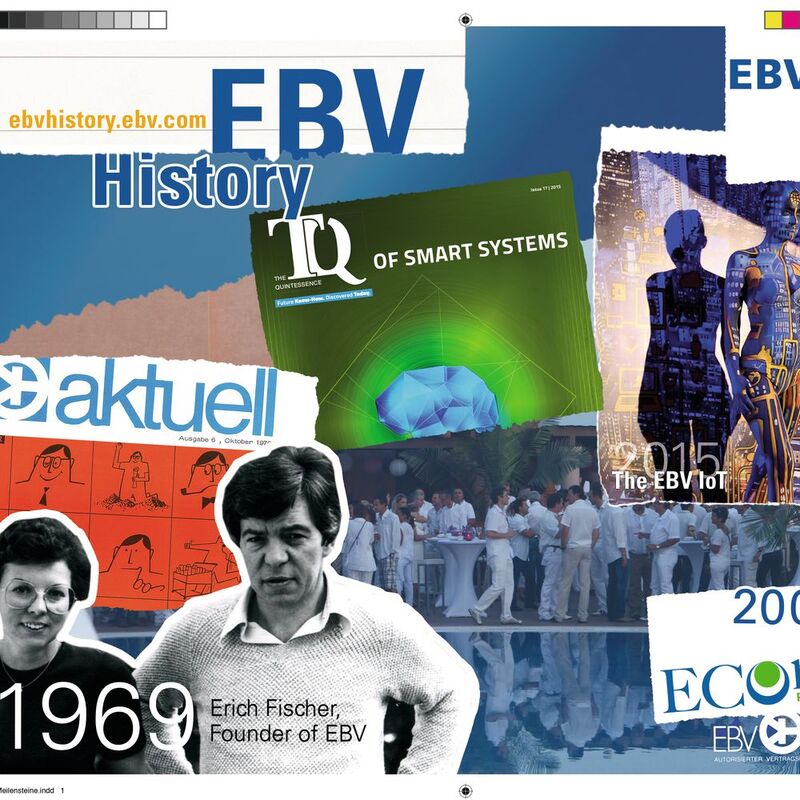 EBV im Wandel der Zeit: Seit der Gründung ein bewährtes Motto „Qualität ist wichtiger als Quantität“.