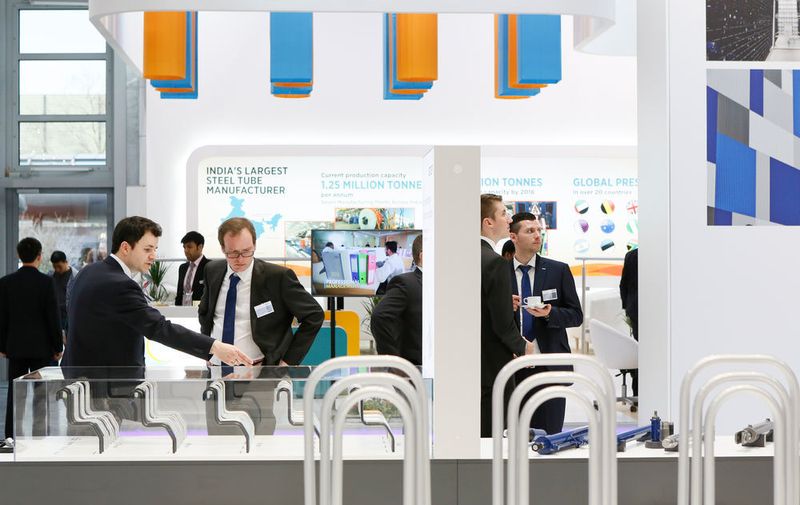 Impressionen von Wire und Tube 2016. (Bild: Messe Düsseldorf)