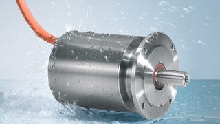 Die Edelstahlmotoren aus der AM8000-Baureihe sind für den Einsatz in Nahrungs- und Verpackungsanlagen so gestaltet, dass sie Kontaminationsrisiken reduzieren.  (Bild: Beckhoff)