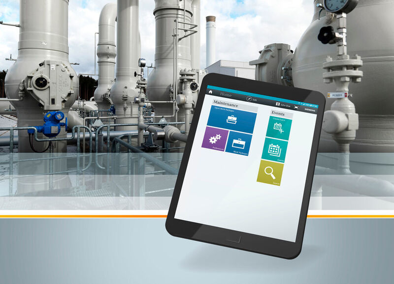 Siemens-Neuheit Nummer 2: Siemens bietet Instandhaltern von Anlagen aus der Prozessindustrie mit der Comos Mobile Operations App eine neue Möglichkeit zur mobilen Unterstützung für die Durchführung von Wartungsarbeiten und das Management von Störmeldungen im Feld. (Siemens)