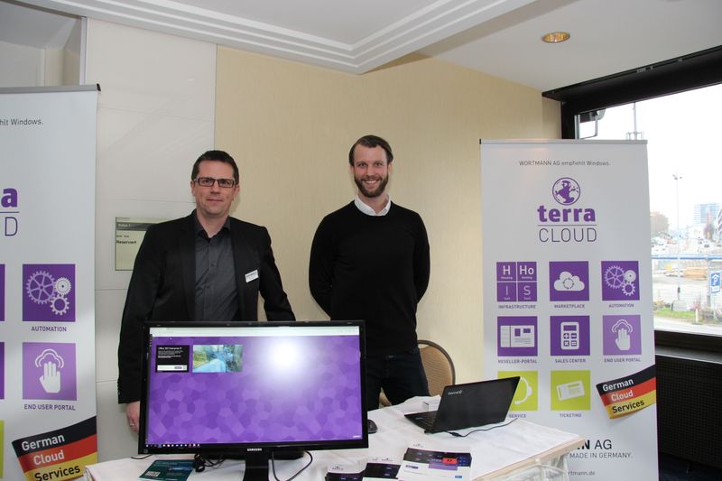 Die Wortmann wurden durch Thomas Braun und Stephan Teinert repräsentiert (v.l.). (Akademie)