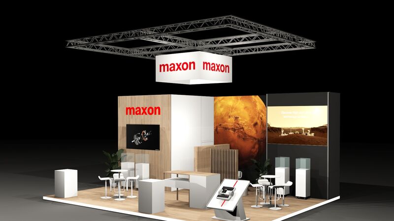 Maxon zeigt in Hannover maßgeschneiderte Antriebs- und Steuerungslösungen für viele Anwendungen, so auch Produkte von Parvalux für selbstfahrende Fahrzeuge (AGVs) und autonome Roboter (AMR). 