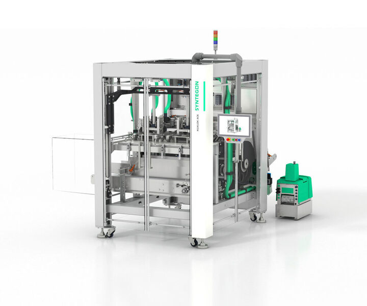 The new Ace carton former platform was developed with a particular focus on ergonomic design, sustainability, and increased efficiency. (Syntegon)