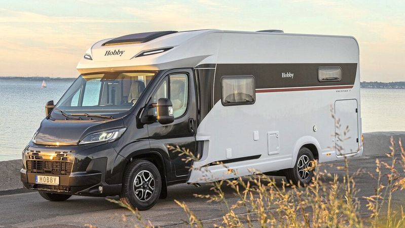 Reisemobile sind weiterhin gefragt. Die Zahl der Erstzulassungen ist im ersten Halbjahr 2026 dennoch leicht gesunken.(Bild:  Hobby)