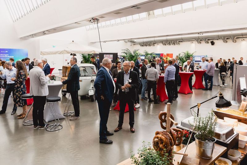 Auch der Austausch gehört beim 