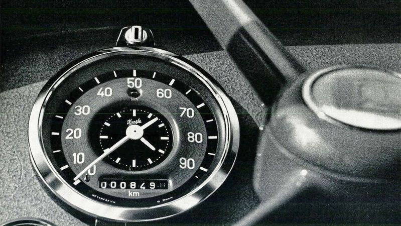 Vor 100 Jahren präsentierte die Firma Kienzle ihren „Autograf“, den Vorläufer des bekannten Tachographen.(Bild:  VDO)