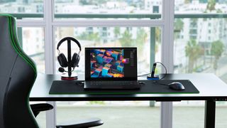 Das Razer Blade 15, eines der kompaktesten 15,6-Zoll-Gaming-Notebooks, arbeitet mit Intel-Tiger-Lake-H45-Prozessoren und einer schnellen GPU von Nvidia. (Razer)