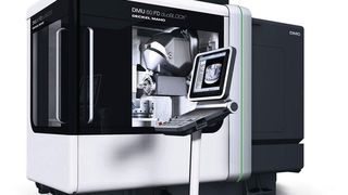 Das neue Fräs-Drehzentrum DMU 60 FD Duo-Block arrondiert die DMU-Baureihe von Gildemeister im Werkstück-Durchmesserbereich bis 700 mm. (Archiv: Vogel Business Media)