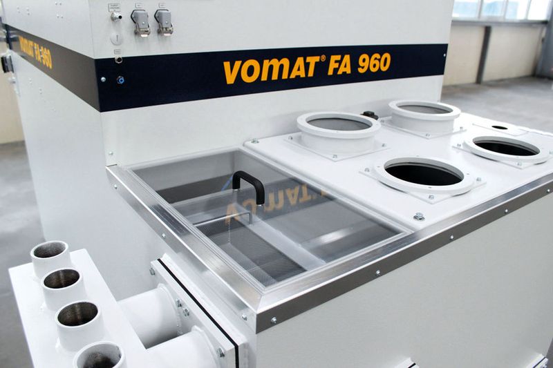 Vomat provides high-performance filtration technology – from small stand-alone to large industrial central systems. (Vomat)