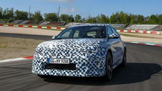 Der Hyundai Ioniq 5 N dürfte deutlich teurer werden als das bisherige Topmodell der Baureihe. (Bild: Hyundai)