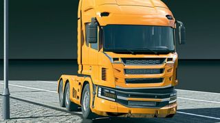 Elektronische Niveauregulierung: Continental präsentiert die digitale Luft-Feder-Dämpfer-Lösung Electronic Air Spring Damping für die Fahrerkabine in Lkw.  (Continental)