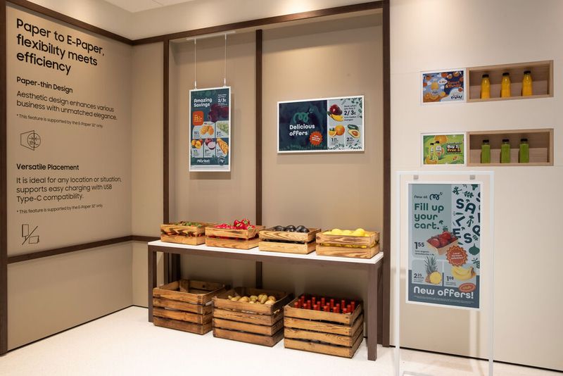 Samsung bietet das EMDX in verschiedenen Größen an: von 13 Zoll bis hin zum 75-Zoll-Outdoor-Modell mit 5K-Auflösung. (Bild: Samsung)