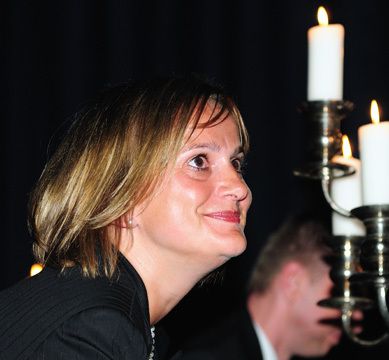 Die Spannung ist am Höhepunkt: Monika Lütz (Autohaus Schorn, Hennef) erreicht ... (Archiv: Vogel Business Media)