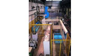 Durch die Modernisierung kann Rottler gebrauchte, konventionelle Werkzeugmaschinen wie die Ingersoll-Bohle-Fräsmaschine zu modernen Bearbeitungsmaschinen umgestalten. Bild: Rottler (Archiv: Vogel Business Media)