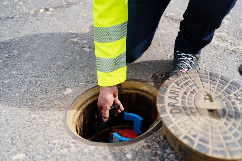 Auch Kanalschächte können gechipt werden (© EineStadt )