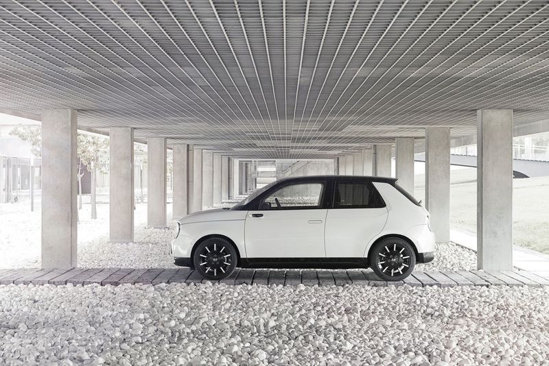 Der Honda E ist 3,90 Meter lang. (Honda)