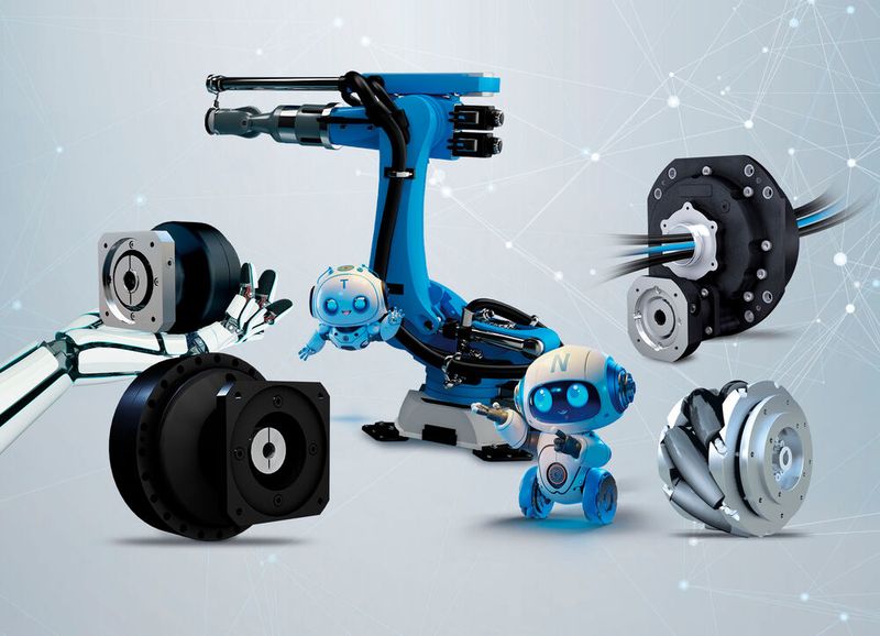 Nabtesco bietet ein breites Produktportfolio an Getriebelösungen für die Bereiche Robotik, Maschinenbau und Fahrerlose Transportsysteme (FTS).