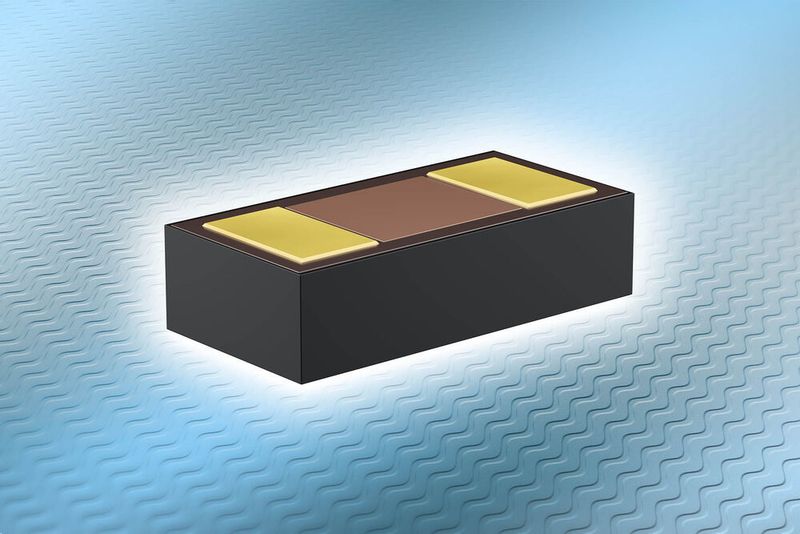 TDK offers extremely small TVS diodes with extremely low capacitances and clamping voltages. (TDK Corporation)