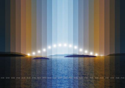 Für jede Tages- und Nachtzeit die richtige Lichtstimmung. (Bild: Zumtobel)