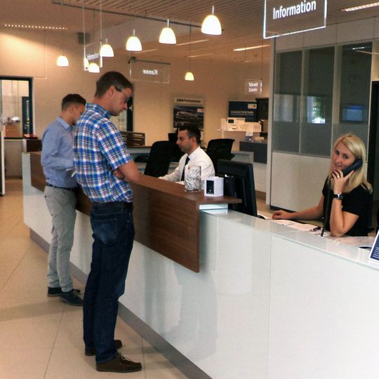 Das Autohaus Walkenhorst ist jetzt im neuen BMW-Look gestaltet.(Foto:  Walkenhorst)