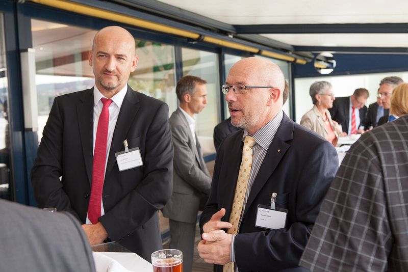 Einmal jährlich treffen sich  zum Swissmem-Symposium sich die Entscheider der MEM-Industrie. (Bild: Markus Senn)