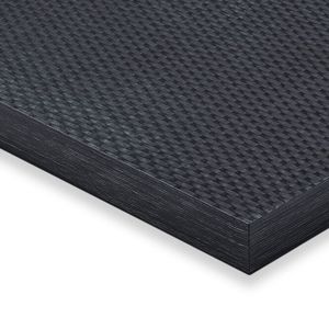Polyethersulfid (PPS) ist das Matrixpolymer des Typs Tecatec PPS CW50 Black – man ahnt es – mit Carbonfaserverstärkung. Das Produkt wird als in einem breiten Temperatur- und Feuchtebereich als hochstabil, chemisch sehr gut beständig sowie sehr steif und fest beschrieben.