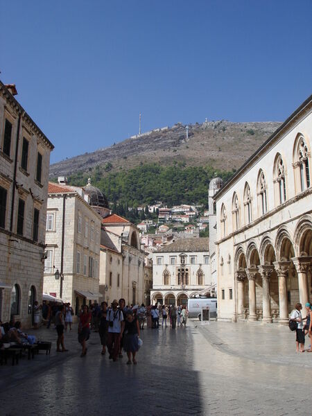 Die historische Altstadt von Dubrovnik bei 33 Grad Celsius. (Archiv: Vogel Business Media)