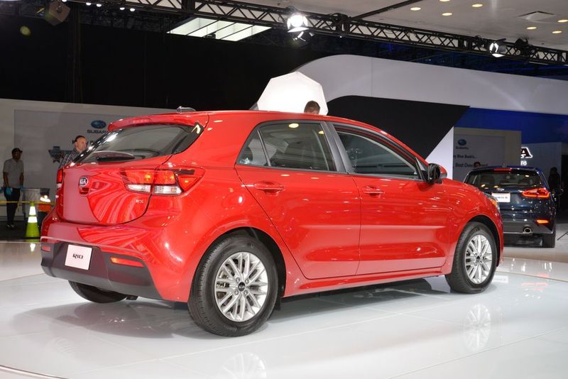 Kia präsentiert den Rio als Fünftürer. (Newspress)