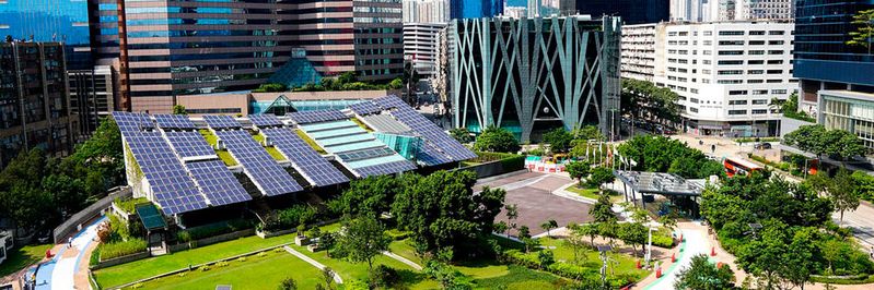 Schon von außen ist ersichtlich, dass diese Firma das Thema Nachhaltigkeit auf der Agenda hat.(Bild:  blazejosh - Pixabay (frei lizenziert) /  Pixabay)