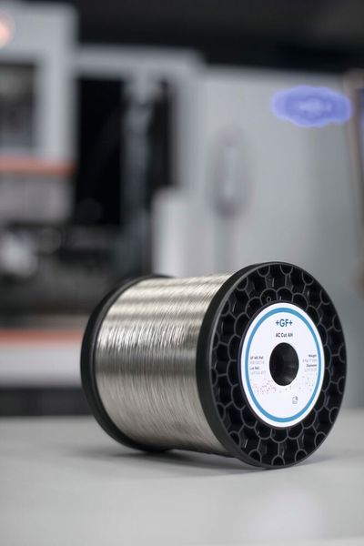 Mit dem Smart-Draht von GF Machining Solutions können deutliche Prozessverbesserungen erzielt werden, wie Erhöhung der Prozesssicherheit und Prozessrückverfolgbarkeit. (GF Machining Solutions)